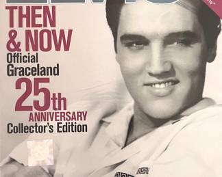 Elvis Then and Now Official Graceland 25th Anniversary Collectors Edition