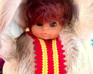 Vintage Russian Eskimo Doll
