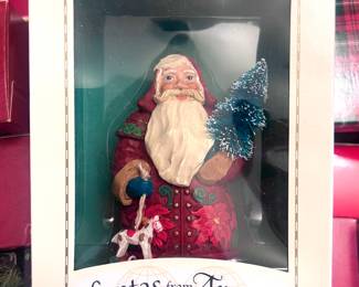 German Santa ornament