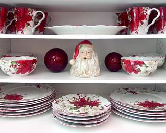 Christmas festive dish set