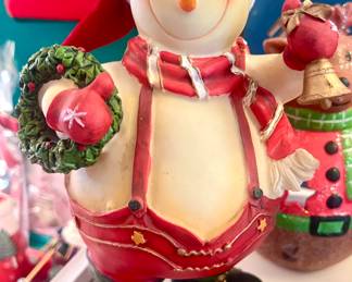 Cute snowman Christmas decor