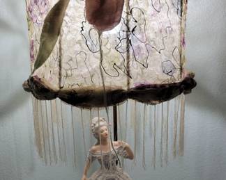 One of several fancy lamps