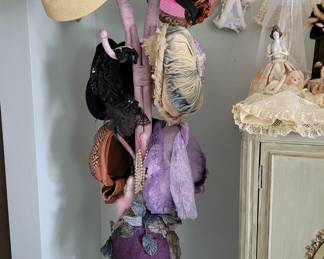 A few of the vintage hats