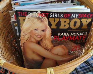 Playboy magazines