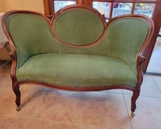 Antique settee
