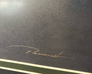 Signed Limited Edition Lithograph “Shhh!” by BRADLEY PARRISH