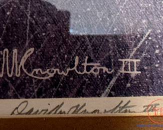 Signed Limited Edition Print "Chapman's '32 International" by David Knowlton