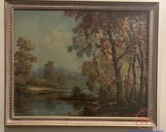 Framed Signed in Print by CP RYNDAL