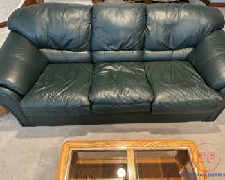 Custom Leather Sofa