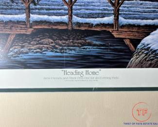 Signed Edition “Heading Home” by TERRY REDLIN