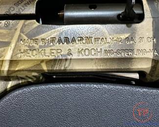 HK (Heckler and Kock) Lion MKII 12 Gauge with Wetlands Camouflage