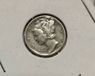 SILVER Mercury Dimes