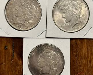 SILVER Peace Dollars