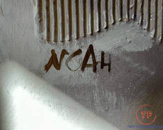 Contemporary Wall Art Signed NOAH
