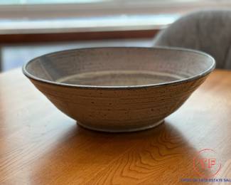 Large Pottery Bowl by JERRY KESSLER