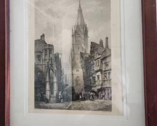 Etching signed