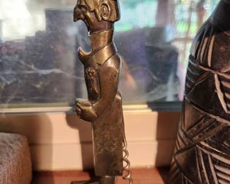 Antique Brass Wine Pull