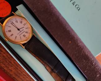 Tiffany and Co. Watch and Box 
