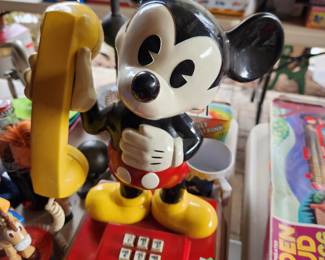 Circa 1976 Mickey Mouse Phone