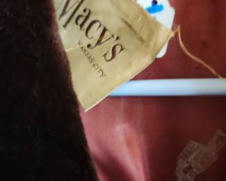 Vintage Fur Coat from Macy's - photo to come!