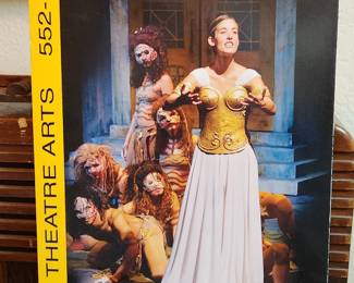 My daughter, Felicia Leilani Jarvis, did these masks during her time at SOU theater department! 