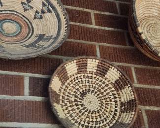 Vintage Handwoven Basket