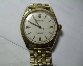 Vintage 10kt Gold Case Rolex, Oyster Perpetual.