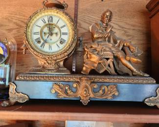 Antique Mantel Clock 