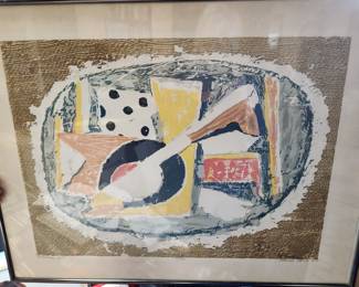 DADA Artist Marcel Janco Lithograph - signed 