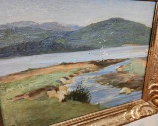 Original Oil by R. Easton Stuart - 1929