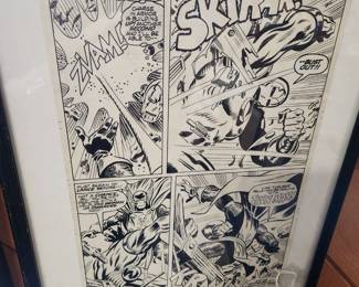 Original Comic Strip by John Romita