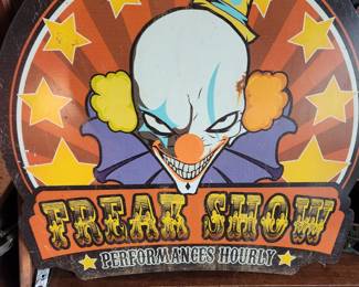 Freak Show Metal Poster