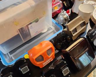 A bunch of View Masters 