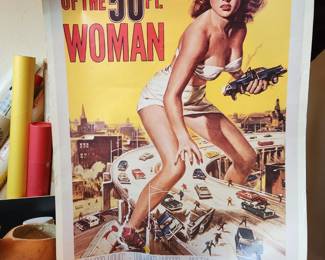 Nothing like the 'Attack of the 50ft Woman'! 