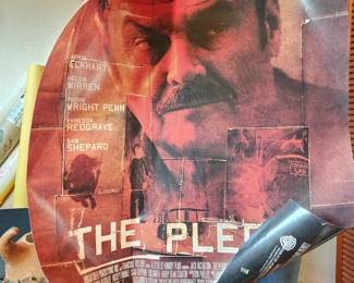 Large Theater Movie posters with print on both sides. 