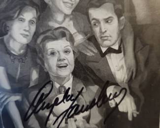 Autographed by the one and only! Angela Lansbury!