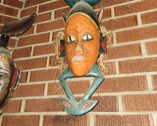 Viintage African 'Guro' Tribal Mask