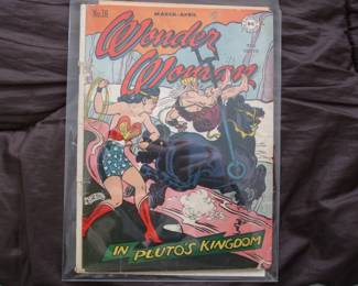 Wonder Woman in Pluto's Kingdom