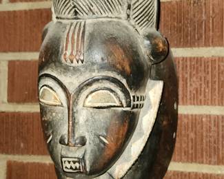 Soooooo many masks from all over the world....and beyond! African Carved Mask. 