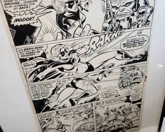 'Inside Sheets' by Jim Mooney - Ms. Marvel