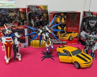 Some gently used vintage TRANSFORMERS - some NEW in box!