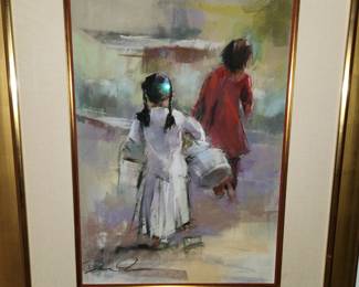 Original by Dawn Emerson..'Off to the Well'.