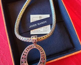 John Hardy Sterling Silver Pendant Necklace - Another Wow!