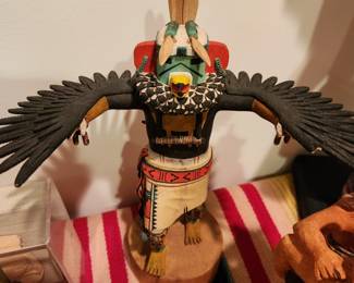 Hopi Eagle Dancer Kachina - by Sekayumptewa