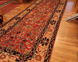 6' x 14' Handwoven Wool Rug 