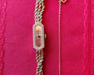 Baume and Mercier 14Kt Quartz Woman's Watch 