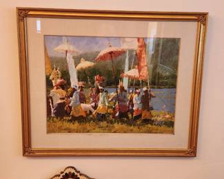 Eric Michaels - highly listed Colorado/New Mexico artist - 'Lake Benton-Bali'. 