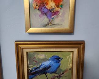 Bottom - Original by Ken Roth 'Bunting'. 