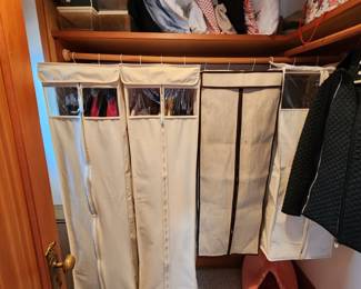 Many of the Clothes have been in Clothing Bags