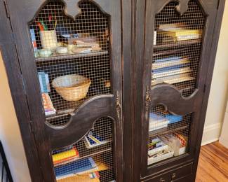 Pie Safe Style Cabinet 